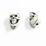 Acrylic Skull Beads for Halloween Jewelry Making