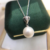 925 Silver Pendant Setting for Crystal Pearl 5pcs