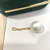 925 Sterling Silver Pendant Base for Pearl Crystal Jade Agate