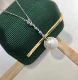 925 Sterling Silver Pendant Base for Pearl Crystal Jade Agate