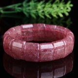 Old Mine Strawberry Crystal Bracelet - Sweet Gift for Women