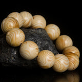 Wooden Buddha Beads Bracelet Lucky Hand String Jewelry