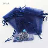 Organza Bags 13*18cm, Jewelry Packaging Pouches, Wedding Gift Bags, 100pcs/lot