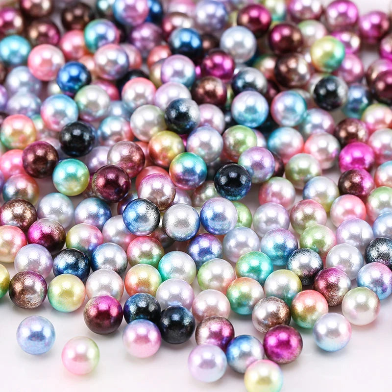 Pearls Mix Beads For Garment Shoes Hair Clips