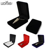Velvet Casket Pendant Necklace Chain Storage Box