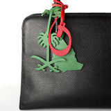 Personalized Arabic Letter Keychain Backpack Pendant Bag Charm
