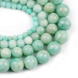 Peru Amazonite Stone Beads For DIY Jewelry 4/6/8/10mm