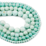 Peru Amazonite Stone Beads For DIY Jewelry 4/6/8/10mm