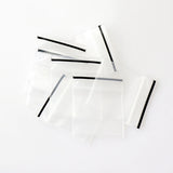 PE Ziplock Bags 3x4cm Transparent Thick Border Eco-Friendly Packaging
