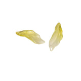 Plastic Resin Leaf Plant Charms for DIY Jewelry Making 100pcs