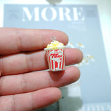 Popcorn Charms for Jewelry Making DIY Earring Bracelet Pendant Accessories