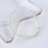 Potato Shape Freshwater Pearl Bracelet for Girls