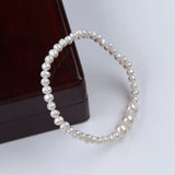 Potato Shape Freshwater Pearl Bracelet for Girls