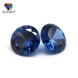 1.0~3.0mm Round CZ Stone AAAAA Dark Synthetic CZ Brilliant Cut