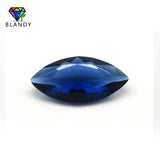 Marquise Glass Gems Stone Loose Synthetic Beads for Jewelry