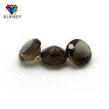 100pcs Smoky Quartz Stone Beads 1.0-3.5mm