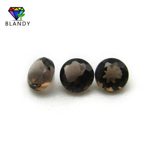 100pcs Smoky Quartz Stone Beads 1.0-3.5mm