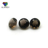 100pcs Smoky Quartz Stone Beads 1.0-3.5mm