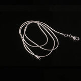10pcs Snake Chain Necklaces 925 Sterling Silver Classic Jewelry