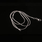 10pcs/lot Snake Chain Necklaces 925 Sterling Silver Classic Jewelry