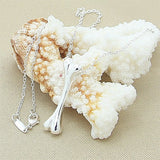 925 Sterling Silver Animal Dog Bone Pendant Necklace Women