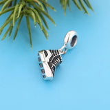 925 Silver Shoes Charms Beads for DIY Jewelry