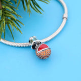 925 Silver Smiling Insect Charm Bead for Bracelet Necklace