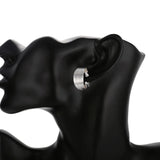 925 Silver Multi-Line Small Stud Earrings Women Brincos
