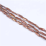 Freshwater Biwa Pearl Strand 8-10mm Natural Shape