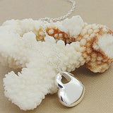 Silver 925 Heart Love Pendant Necklace for Women