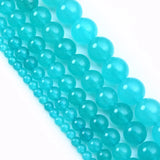 Purple Red Jades Natural Stone Beads Round Loose Spacer Beads 4-12mm