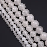 Purple Red Jades Natural Stone Beads Round Loose Spacer Beads 4-12mm