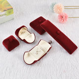 Elegant Wedding Jewelry Storage Box Necklace Bracelet Earring Organizer