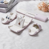 Elegant Wedding Jewelry Storage Box Necklace Bracelet Earring Organizer