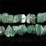 10-13mm Nugget Lapis Aquamarine Prehnite Tourmaline Citrine Beads