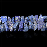 10-13mm Nugget Lapis Aquamarine Prehnite Tourmaline Citrine Beads