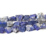 Lapis Lazuli Beads Freeform Loose Minerals Stone Bead 7-11mm