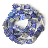 Lapis Lazuli Beads Freeform Loose Minerals Stone Bead 7-11mm