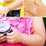 925 Silver Children Bracelet Engrave Name Birthday Gift