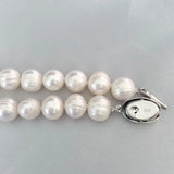Natural Freshwater Pearl Necklace 925 Sterling Silver Choker