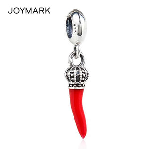 Red Pepper 925 Silver Pendant Dangle Charms Direct Sales