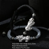 Red String 999 Silver Pixiu 3D Bracelet For Kids