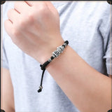 Red String 999 Silver Pixiu 3D Bracelet For Kids