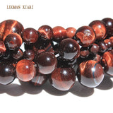 Red Tiger Eye Natural Stone Round Beads 4/6/8/10/12 mm
