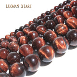 Red Tiger Eye Natural Stone Round Beads 4/6/8/10/12 mm