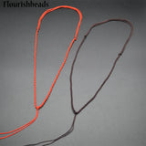 Red & Coffee Rope Necklace Chains 100pc