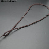 Red & Coffee Rope Necklace Chains 100pc