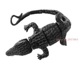 Stainless Steel Crocodile Bracelet Bangle Cuff For Men