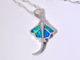 Fine Fire Opal Stone Sterling Silver Pendants for Women