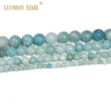 Amazonite Natural Stone Round Beads 4/6/8/10/12mm Strand 15.5''